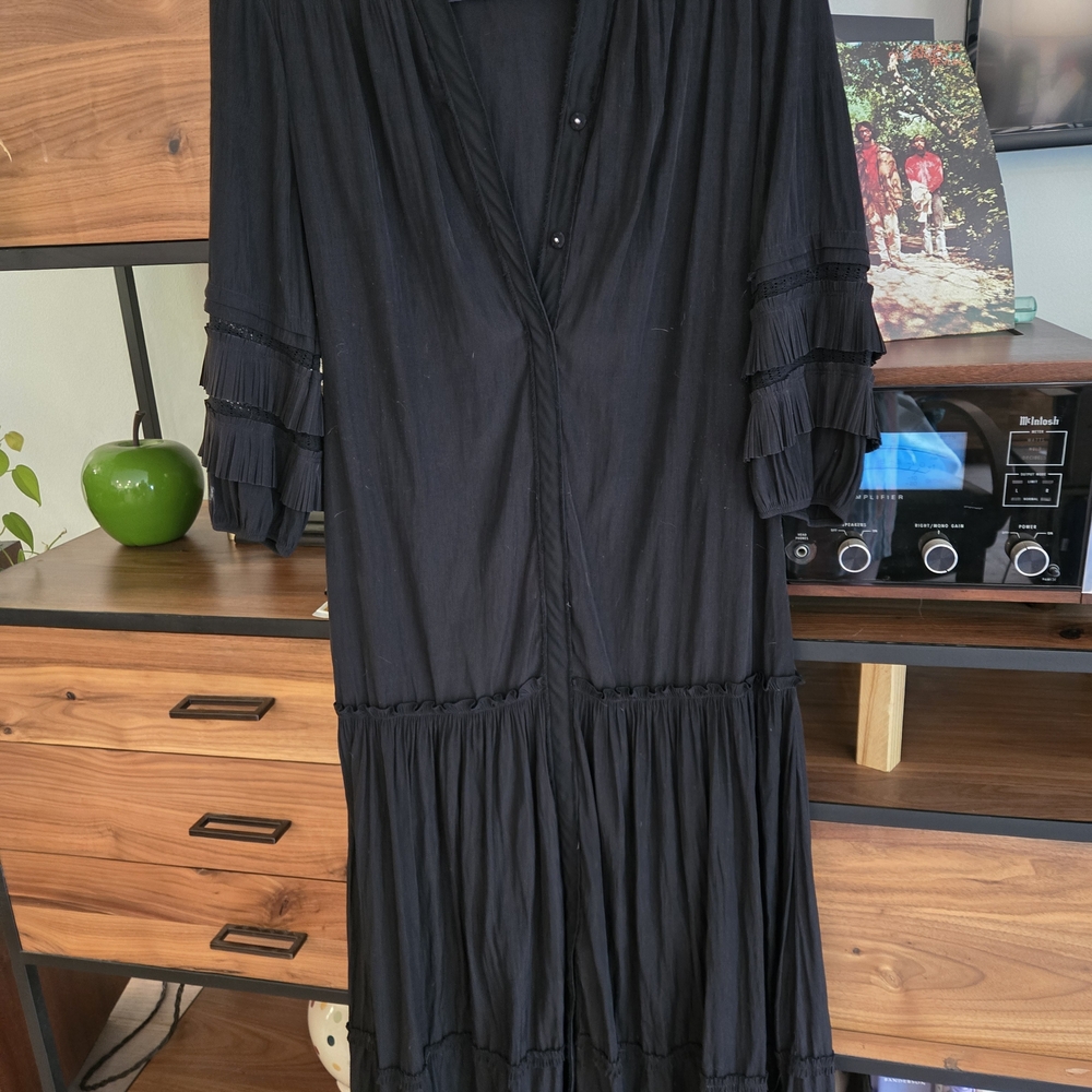 Chico's Black Long Sleeve Dress